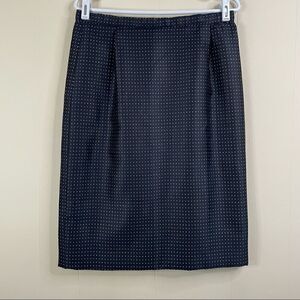 Vintage Carolina Herrera Polka Dot Skirt